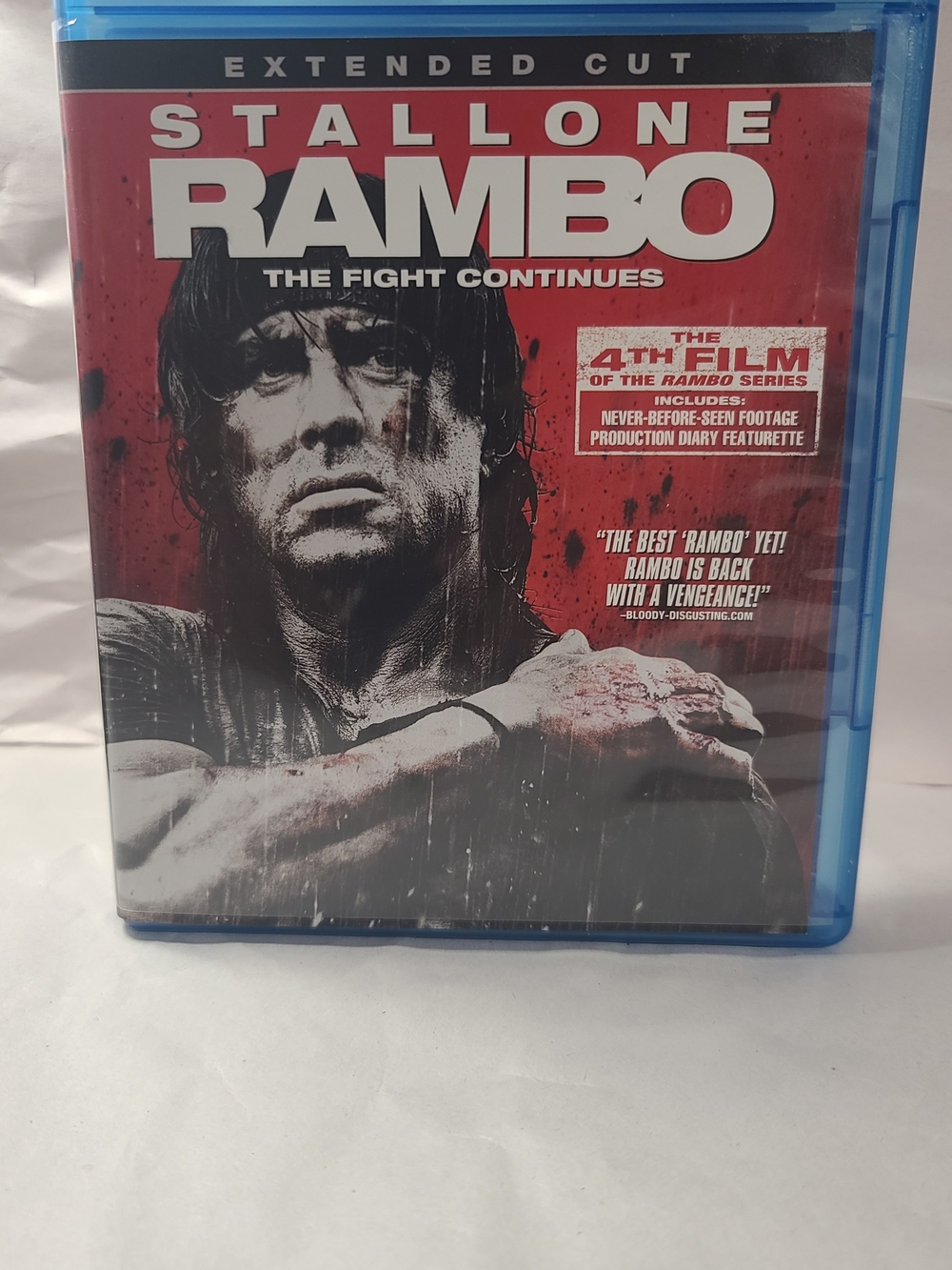 Rambo: The Fight Continues (Extended Cut) - Blue-ray & Dvd
